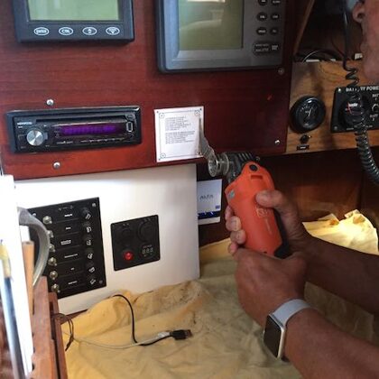 Vorbereitung für das neue Votronic Gerät