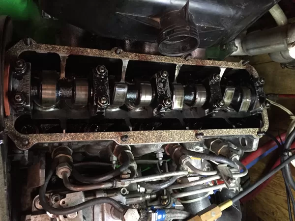Motor Ventildeckeldichtung erneuert